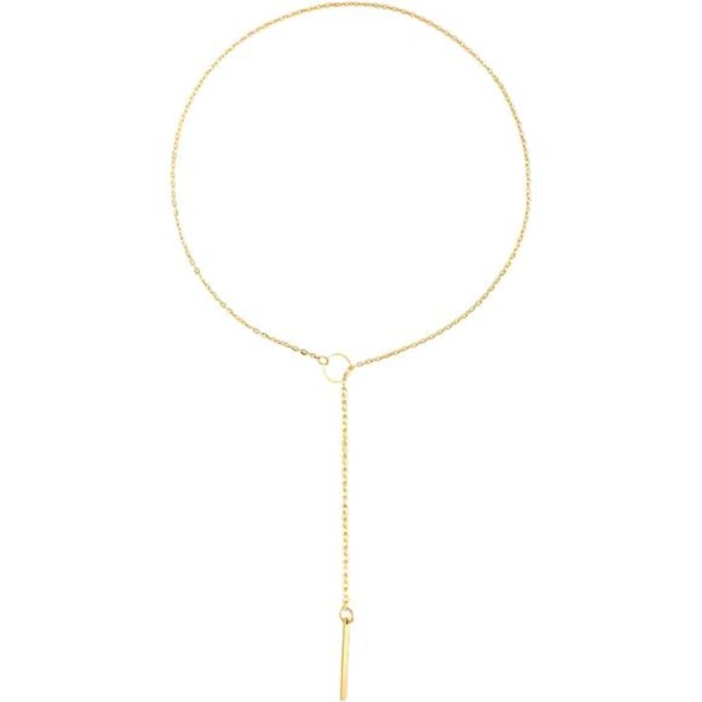 Long Necklace Gold Women Exquisite Drop Y Women Girls Party Wedding Prom
